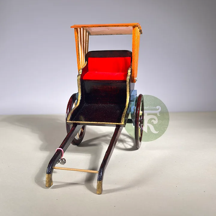 Rikshaw-2 Pulled Rickshaw | Unique Gift Items