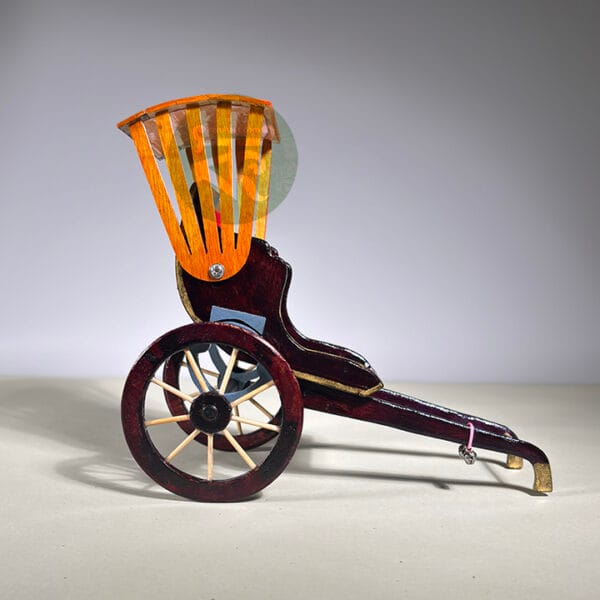 Pulled Rickshaw
