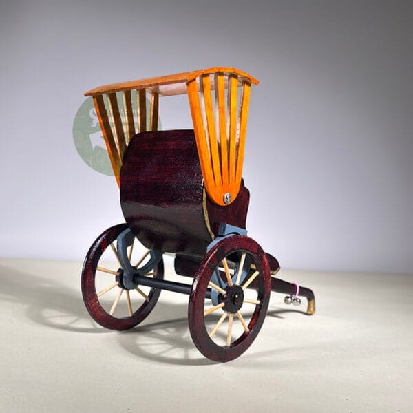 Pulled Rickshaw