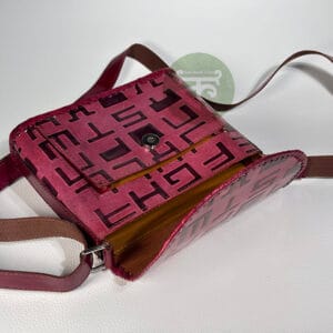 Leather Bag – Deep Purple Stylish Ladies Sling Bag