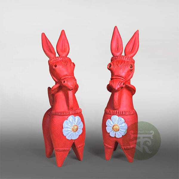 Terracotta Horse Pair