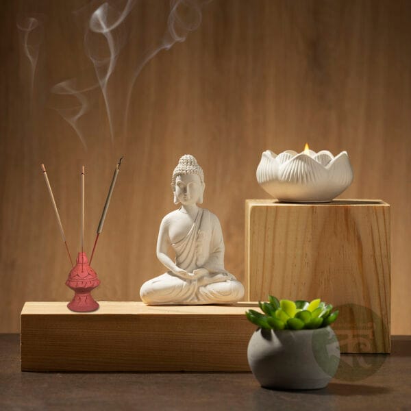 Terracotta Incense Stick Holder