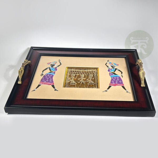 Dokra Handcrafted Tea, Coffee Serving Tray