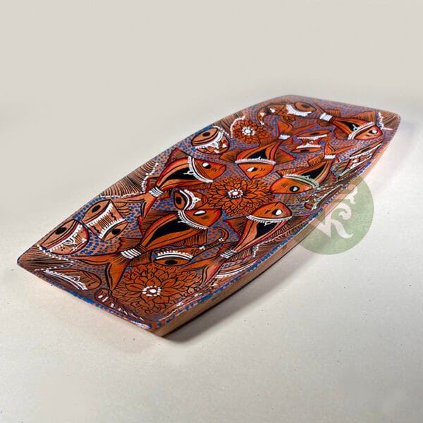 Hand Painted Wooden Tray