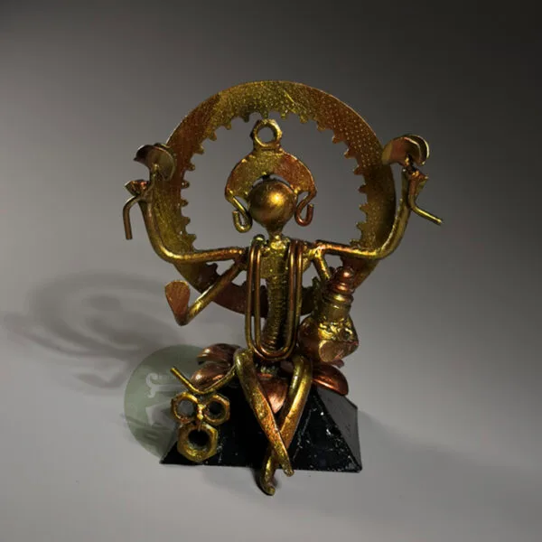 Scrap Metal Maa Laxmi Showpiece