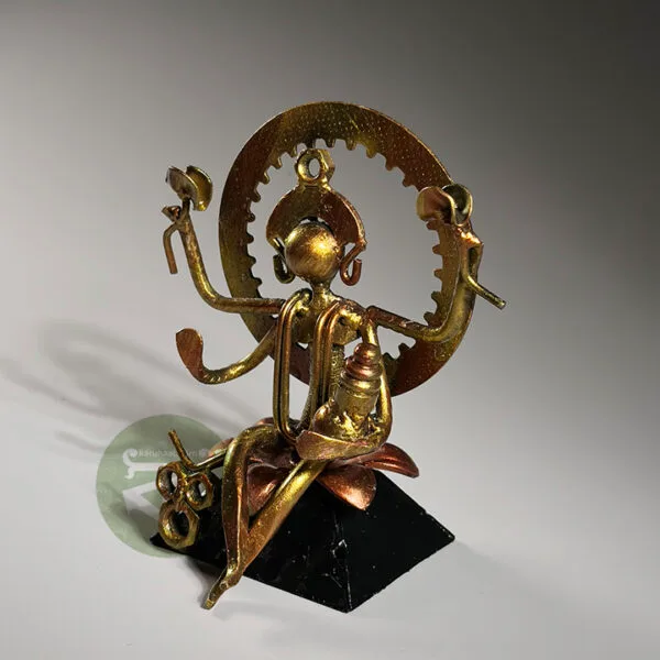 Scrap Metal Maa Laxmi Showpiece
