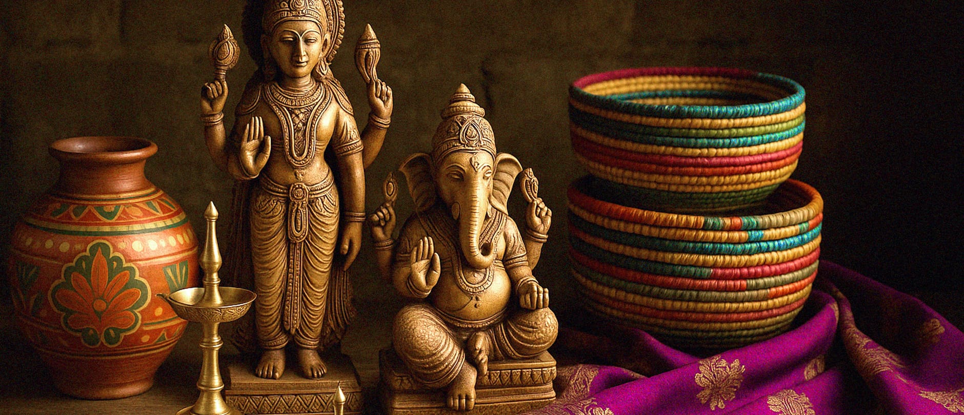 Dhokra Brass Figurines