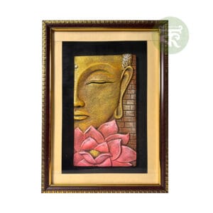 lotus buddha fresco