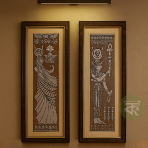 Egyptian art wall hanging