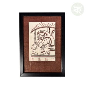 Copper Wire Female Wall Art