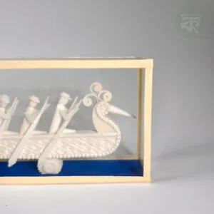 Handcrafted Artistic Shola Pith Peacock Boat