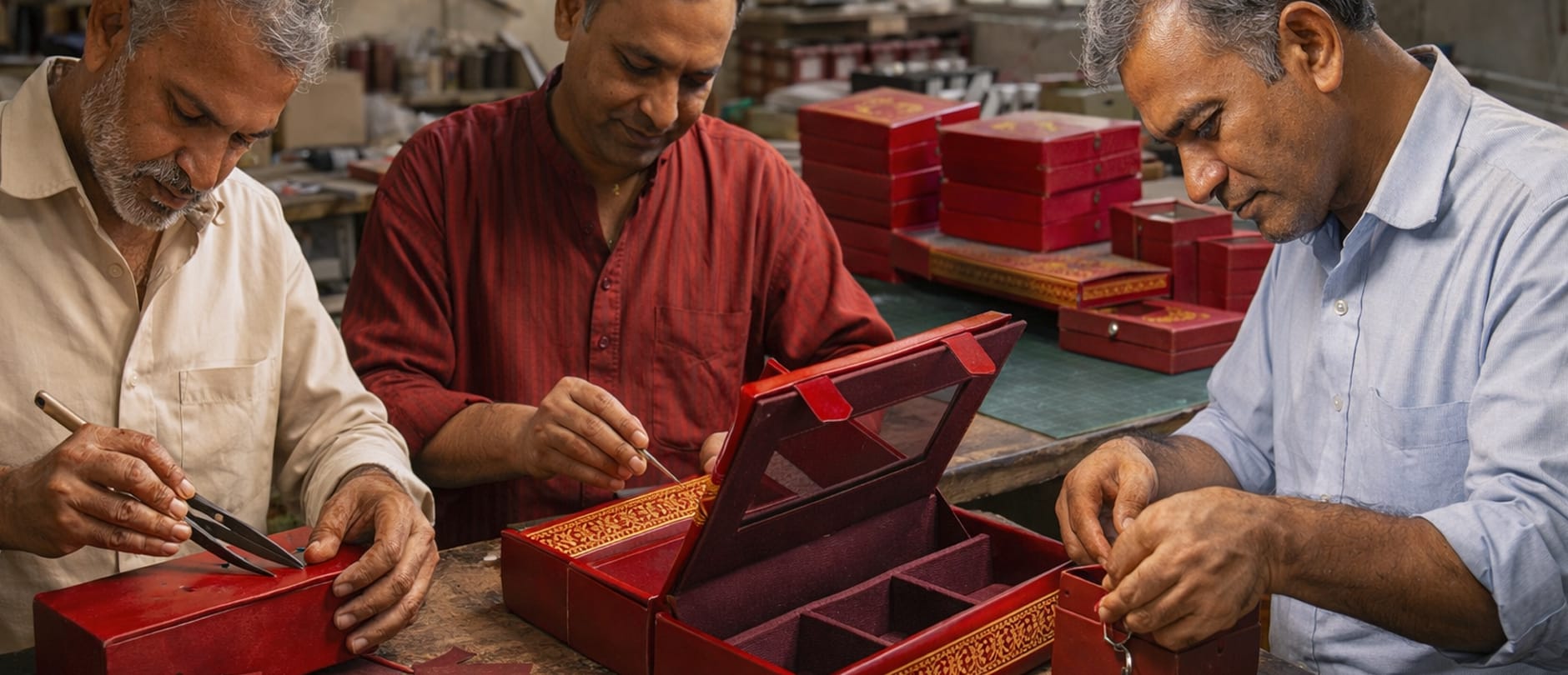 Genuine Leather Jewellery Box: Where Function Meets Style