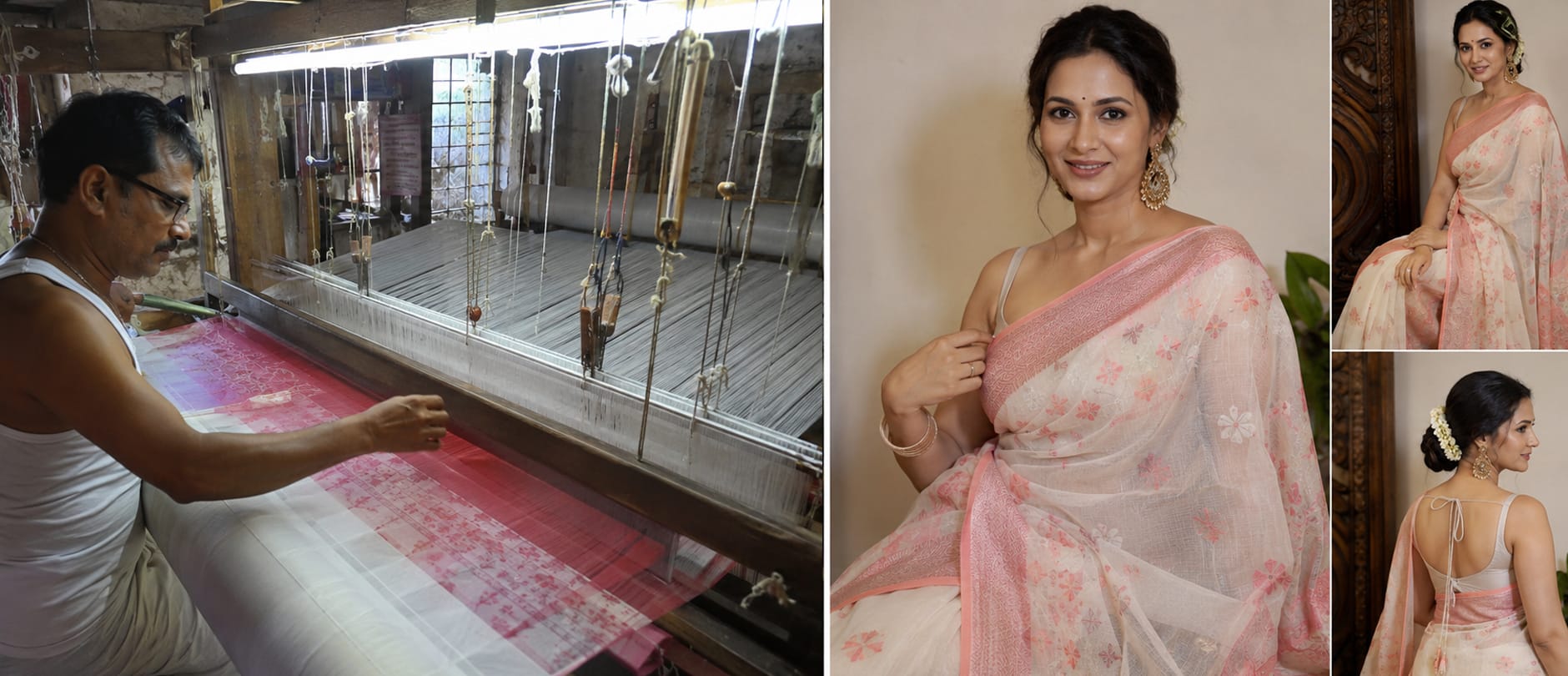 Cotton Jamdani Saree