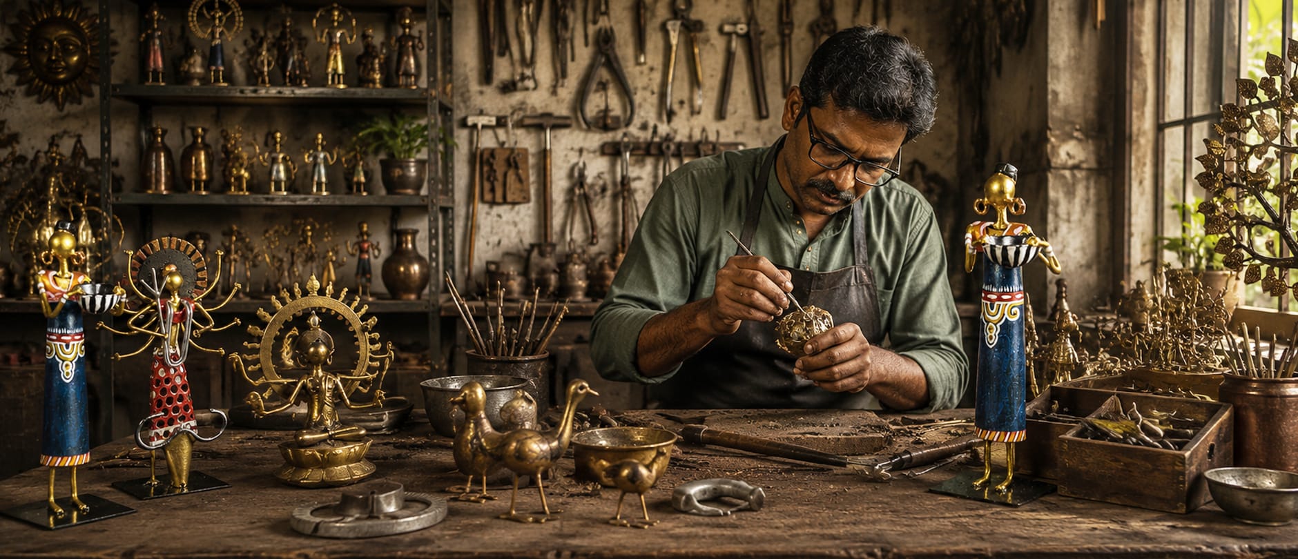 Metal Art sculptures