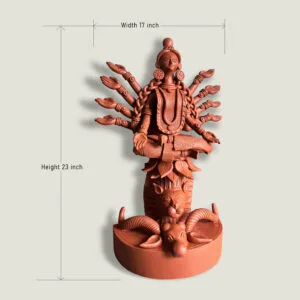 terracotta durga made to order
