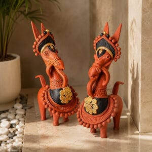 Terracotta-Sarongi-Horse-Big