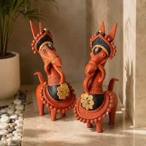 Terracotta-Sarongi-Horse-Big