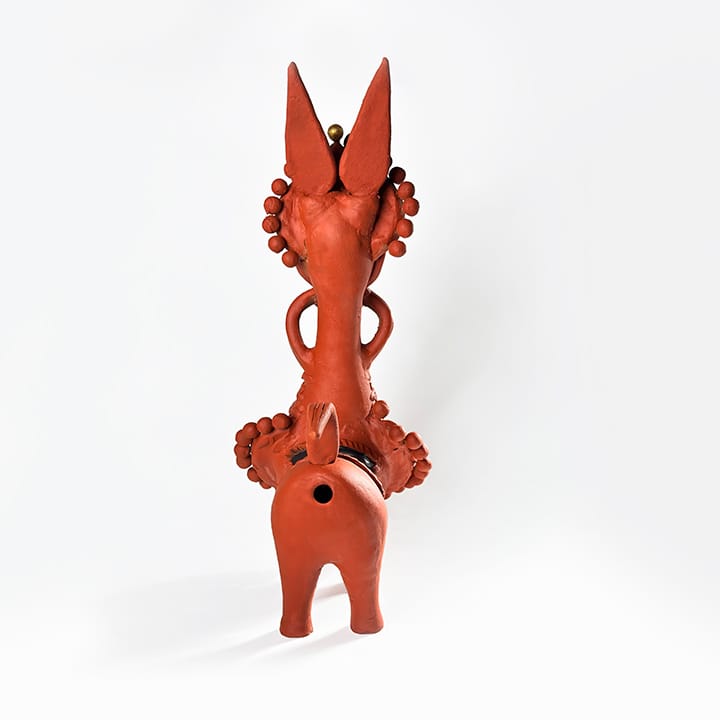Sarangi Big Horse 3 Terracotta Sarongi Horse Big Size