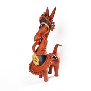 Terracotta Sarongi Horse Big Size