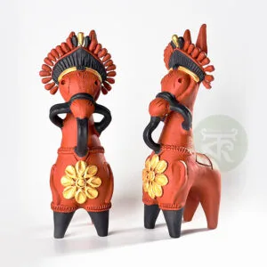 Terracotta Sarongi Horse Small
