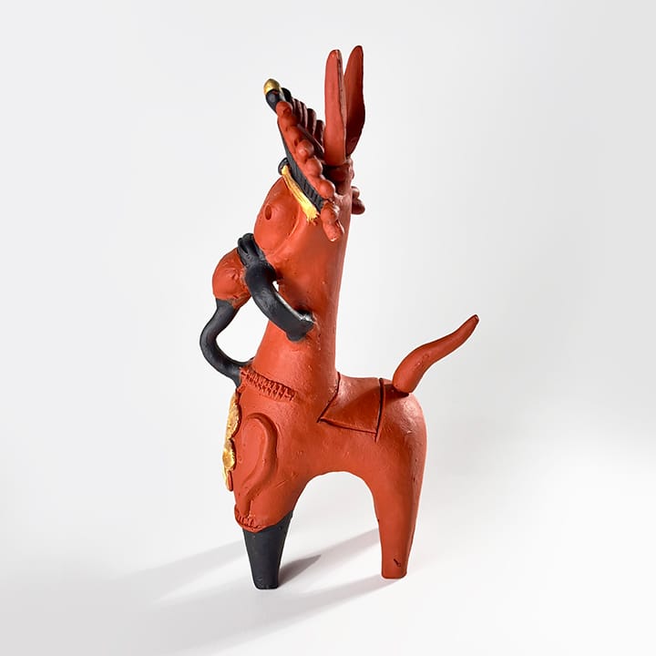 Sarangi horse 2 Terracotta Sarongi Horse Small