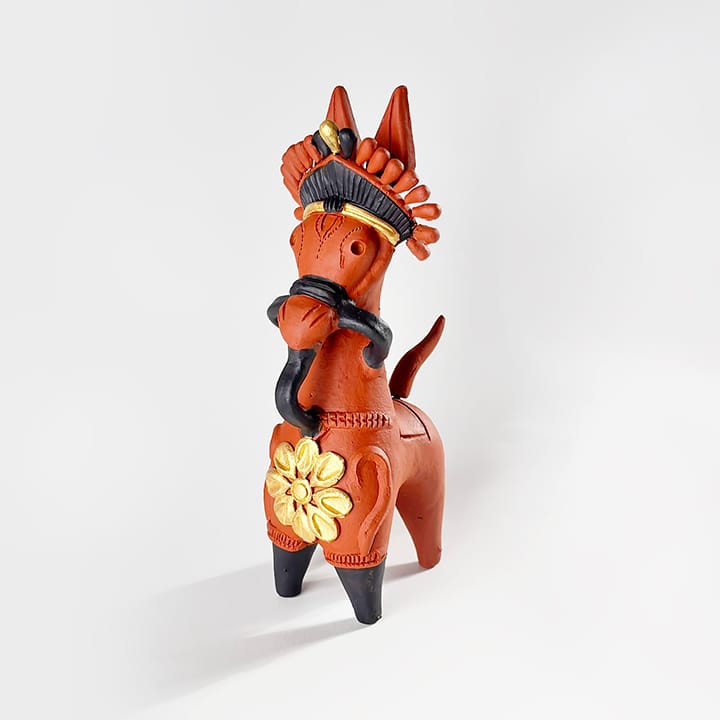 Sarangi horse 4 Terracotta Sarongi Horse Small
