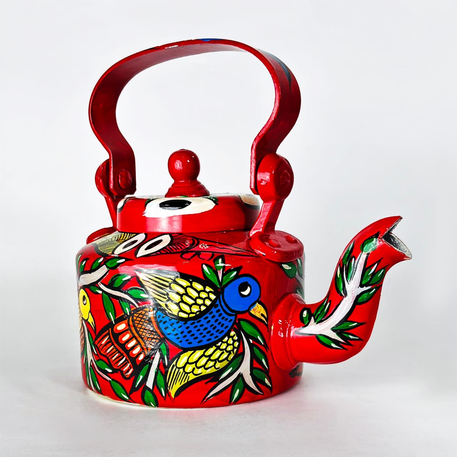 Catle Art 3 Hand-Painted Aluminium Kettle Art
